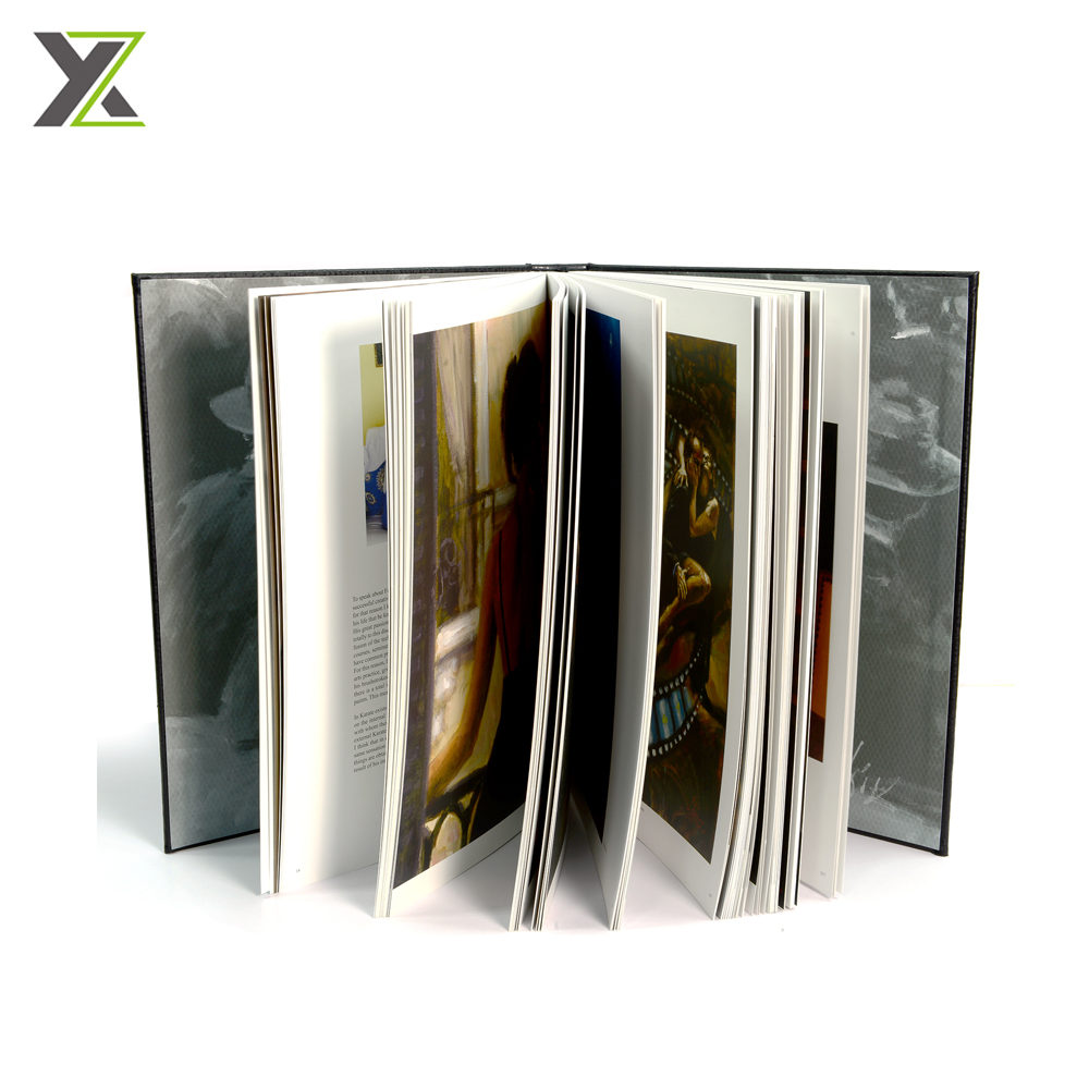 Customized leather bound book printing