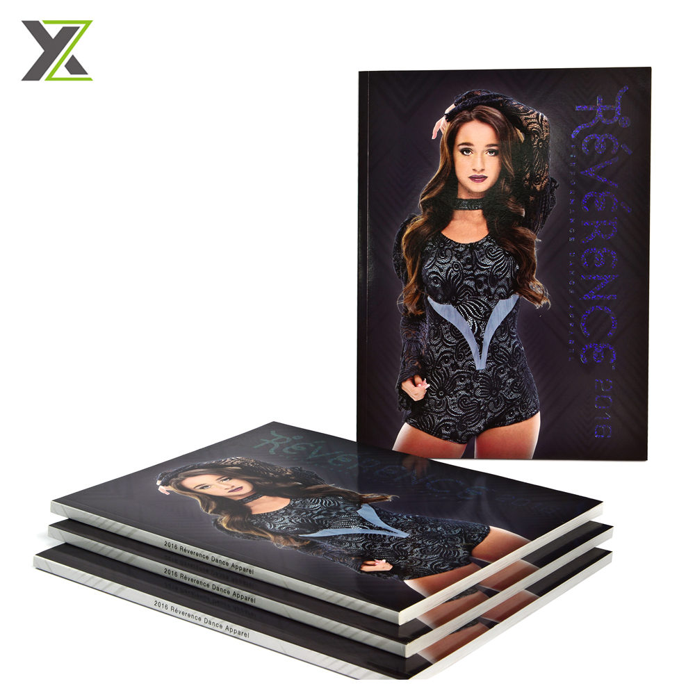customized perfect binding Catalogue brochures