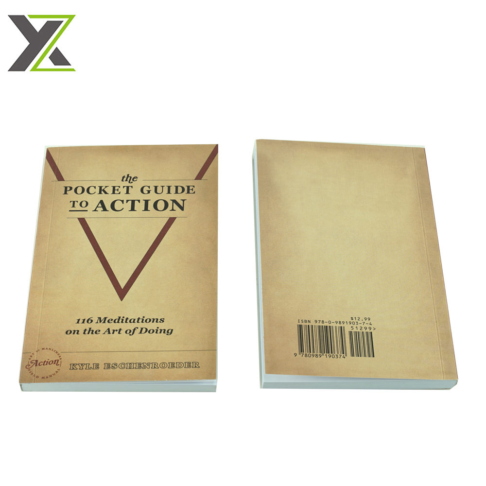 Pocket guide book/brochure/magazine printing