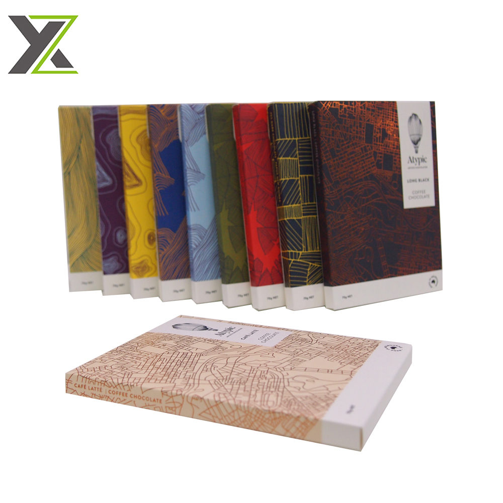 Manufacturer price eco kraft paper material 2 pieces packing boxes for books