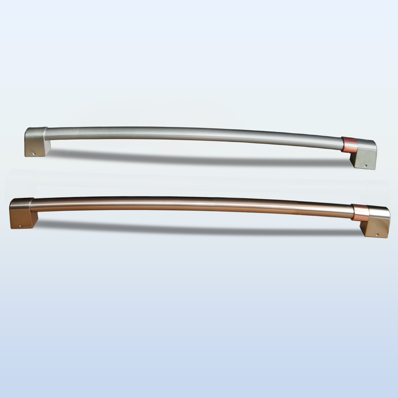 铝合金抛磨氧化电镀拉丝PVD把手