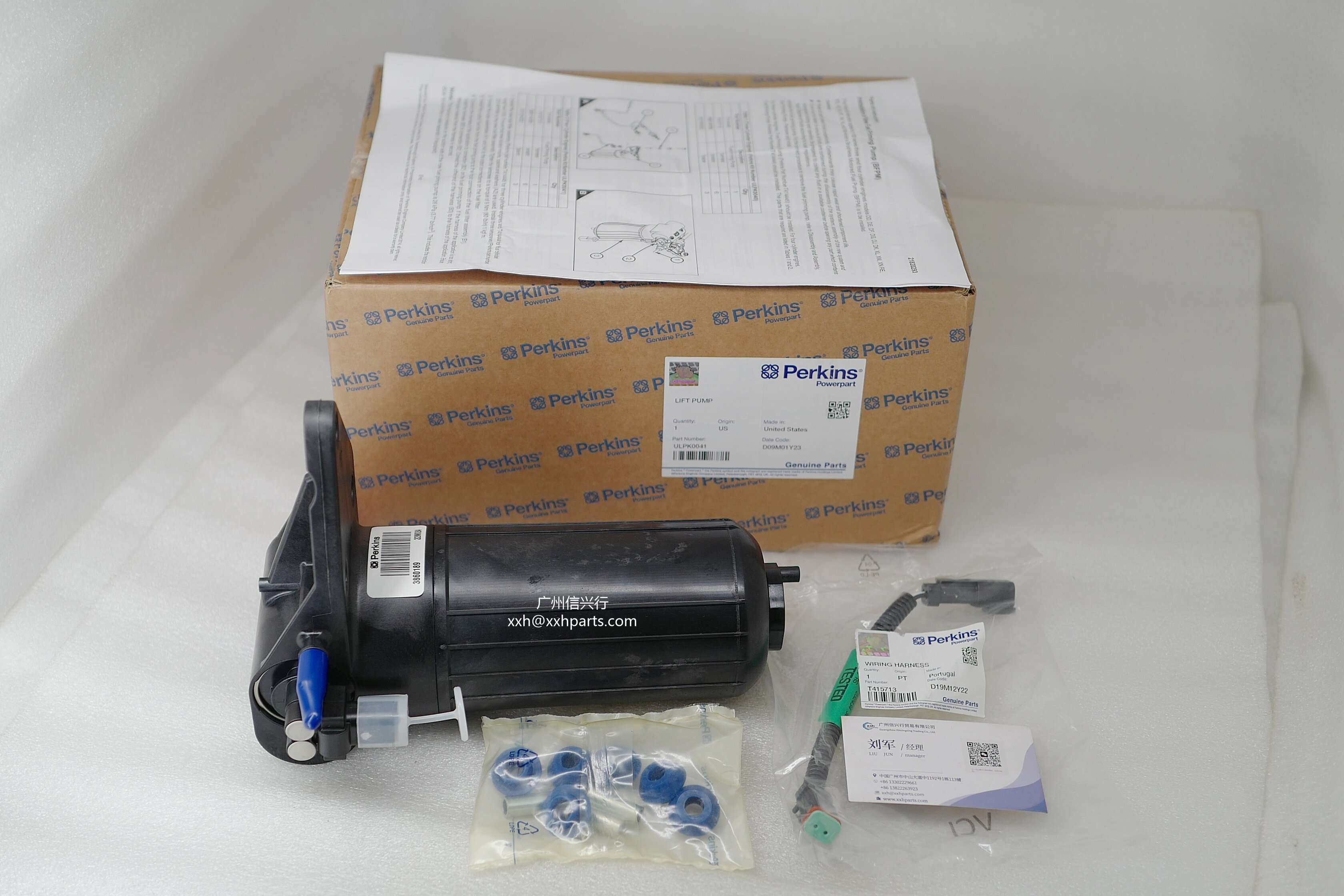 Electric Fuel Pump Assembly ULPK0041 3860189