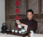 公刘子茶道学员何柏君茶师研修场景