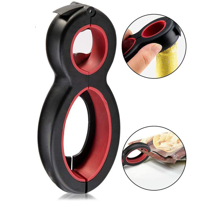 BD-W1004 6 In 1 Bottle Opener Can Opener