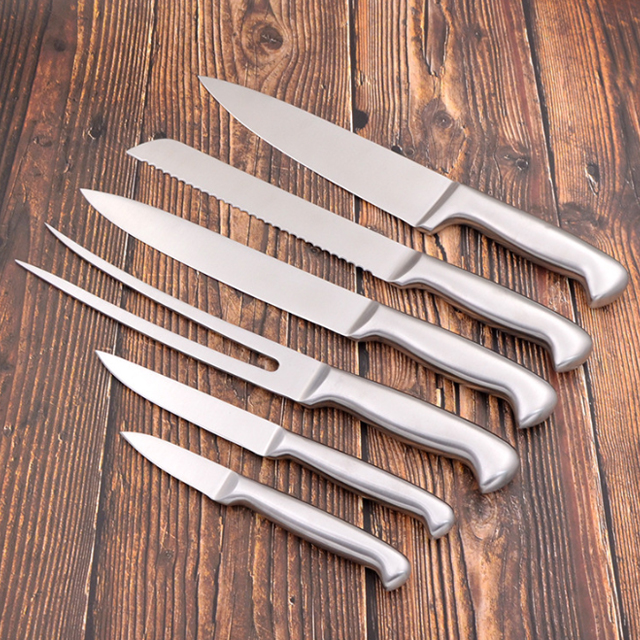 BD-K2008 Hollow Handle Kitchen Knife with Fork-6pcs