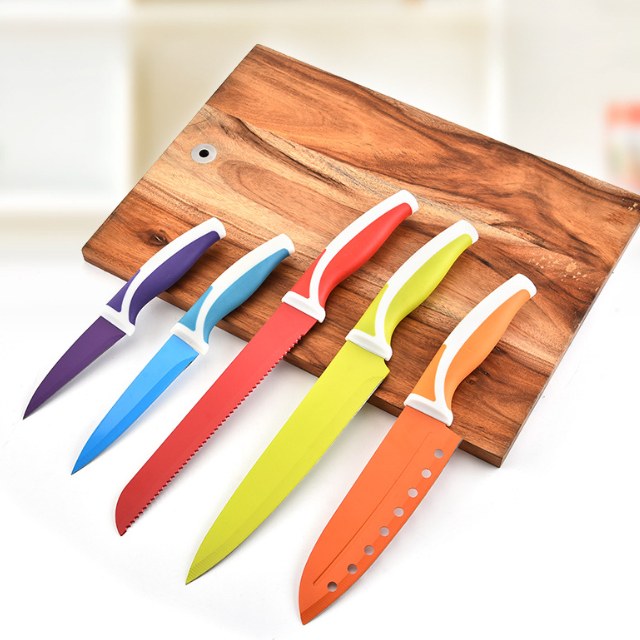 BD-K1005 Non-Stick Knives Set