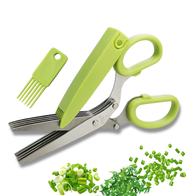 BD-S1005 Kitchen Scissor-5 Blades / 3 Blades