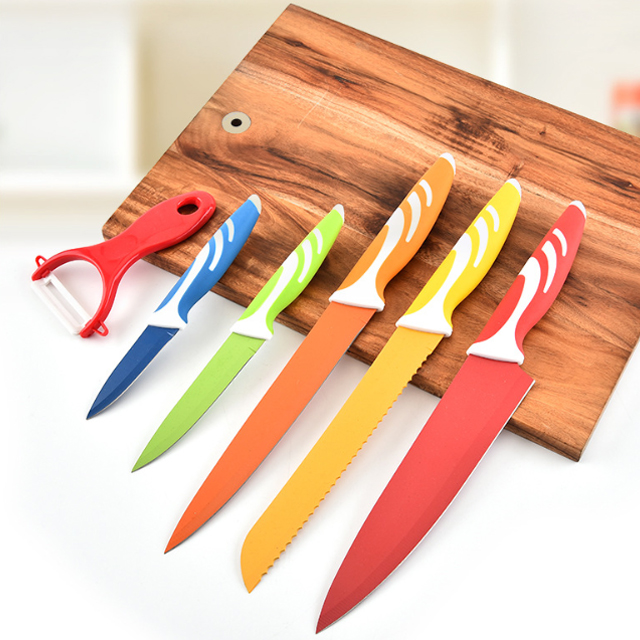 BD-K1007 Colored Knife Set