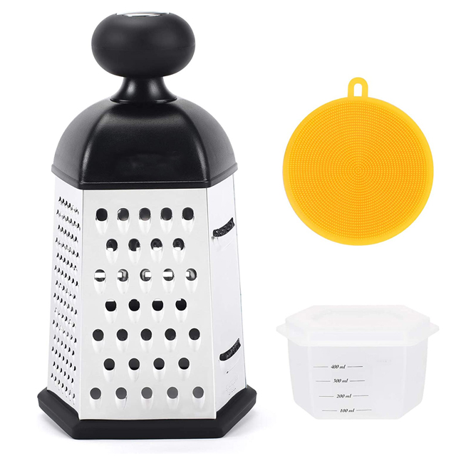BD-P1013 Stainless Steel Grater with Container Box