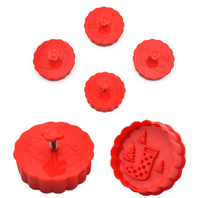 BD-B5004 Christmas Shape Cookie Cutter-4pcs