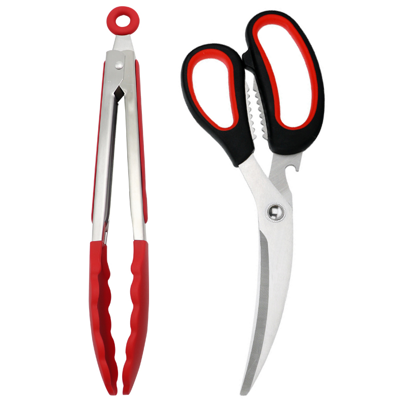 BD-S1010 Korean Barbecue Scissors Clip Set