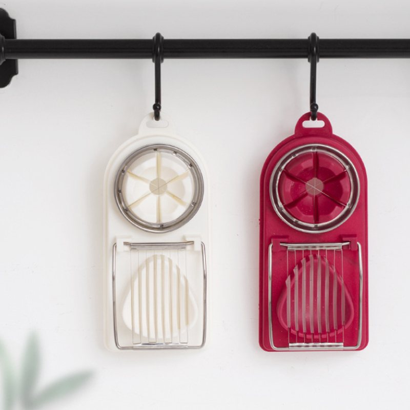 BD-G1037 2 In 1 Stainless Steel Wire Egg Slicer