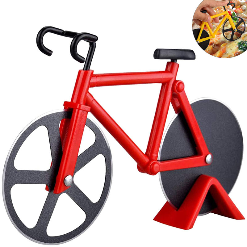 BD-B065 Non-Stick Bicycle Pizza Cutter Wheel
