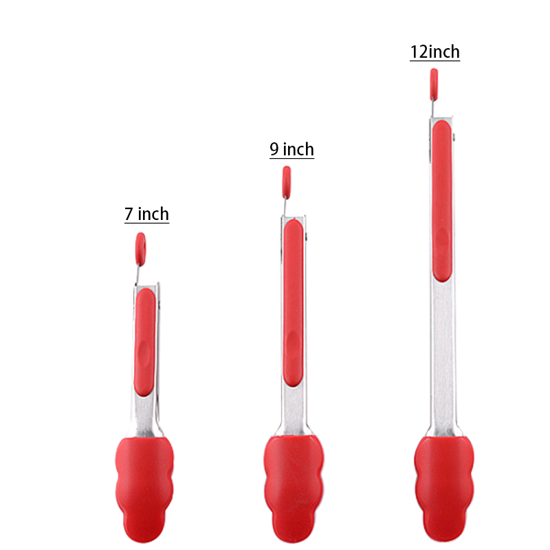 BD-F1004 Silicone Food Tongs- 7
