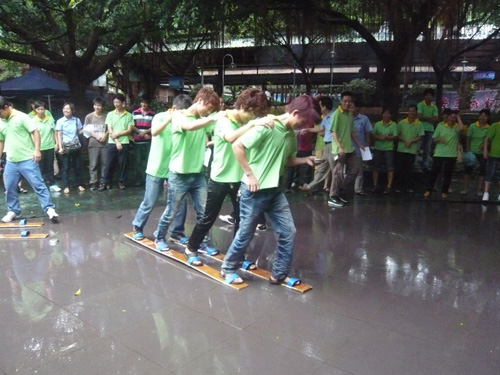 June 2012, Proudly Dragon Boat Festival activities in GuiFeng mountain