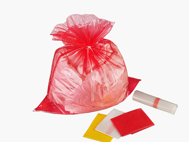 Water soluble laundry bag for infection control in hospitals