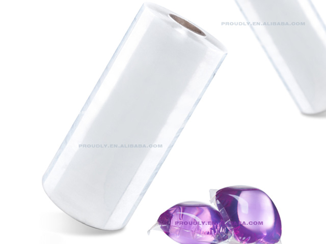 Water soluble film for laundry capsules