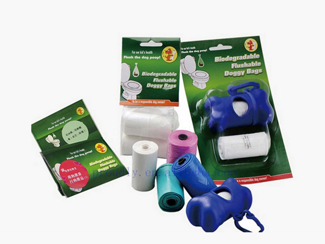 Oxo-biodegradable pet waste bag