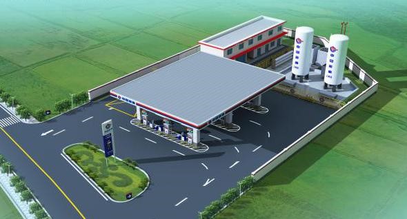 中海油珠海金鼎那洲加油加气站工程项目