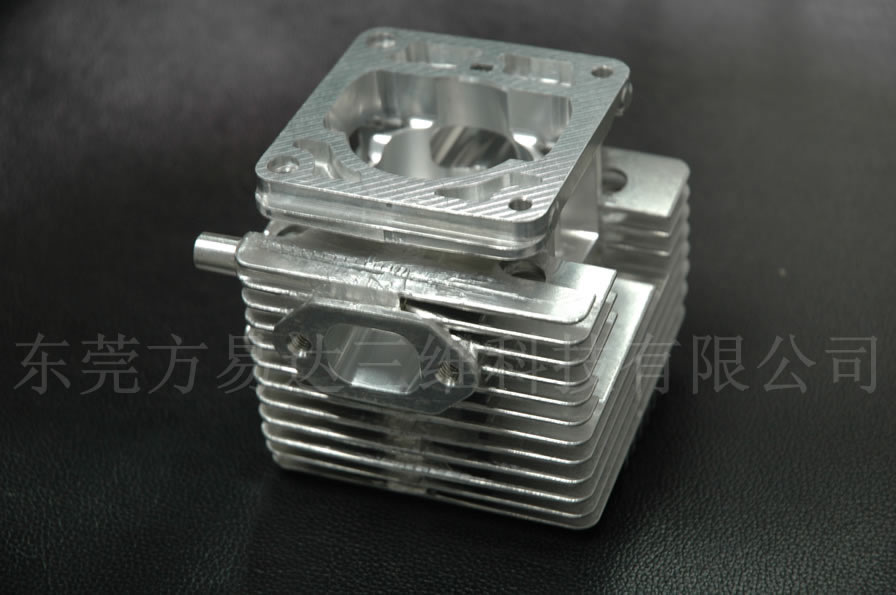 精密铝合金气缸模型