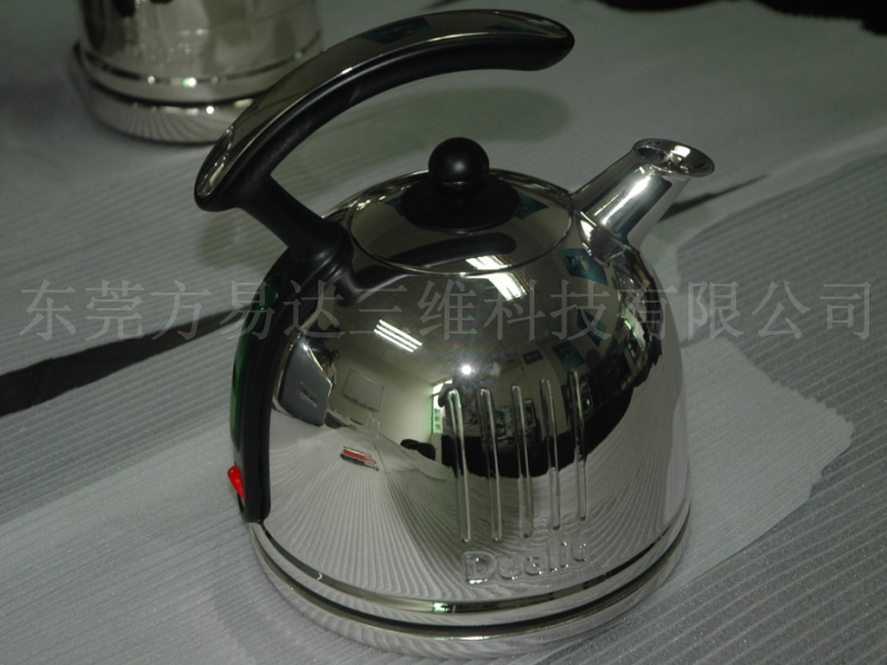 水壶外观板模型 ABS+喷油电镀