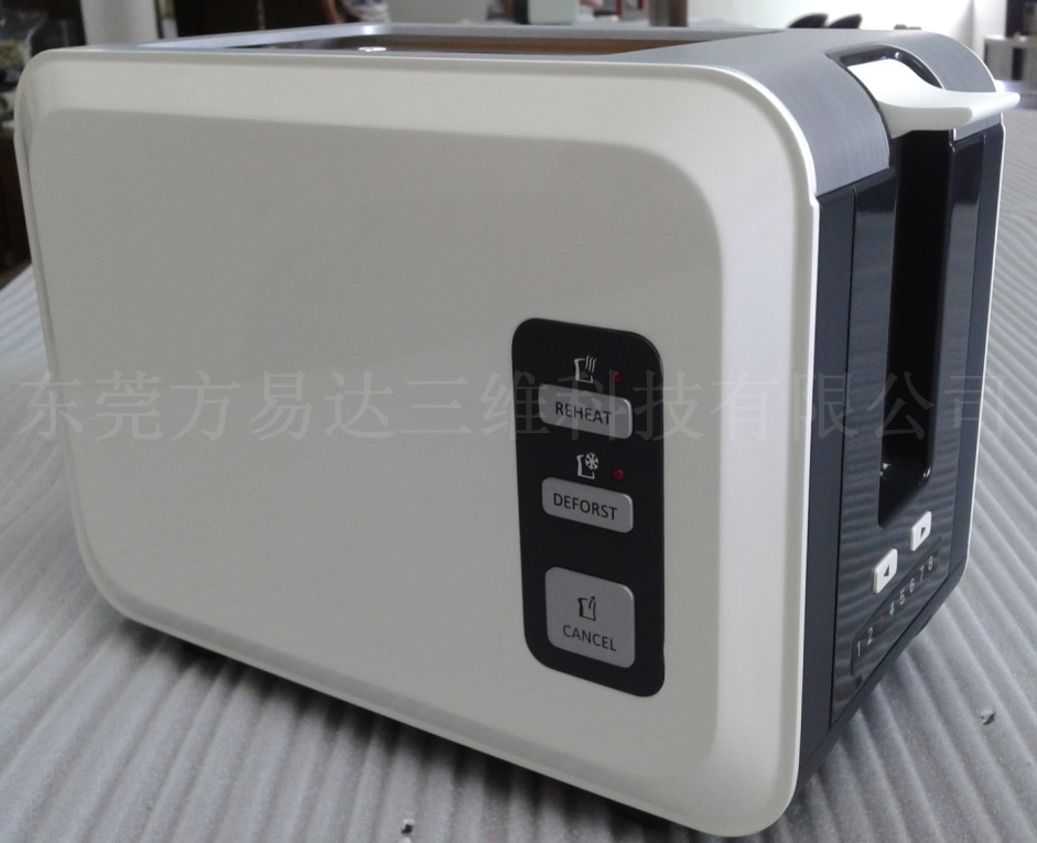 多士炉外观板模型