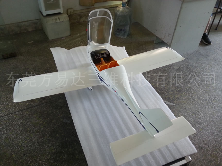 飛機(jī)縮比模型 ABS+噴油