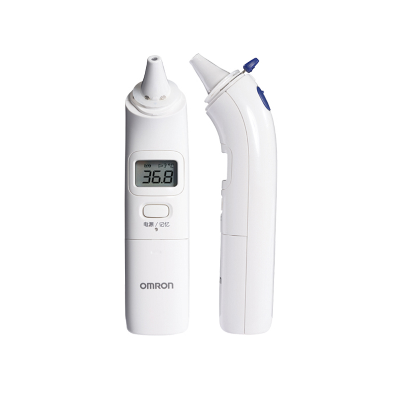 欧姆龙电子体温计MC-522-HP耳式红外线耳温枪婴儿温度计