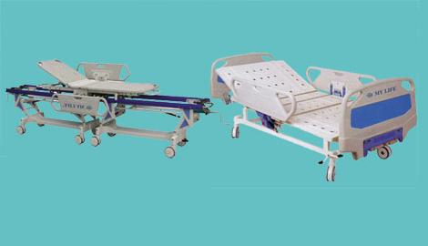 SCALD TURNING OVER BED,DOUBLE-CRANK MANUAL BED