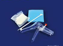Disposable gynecological examination kit