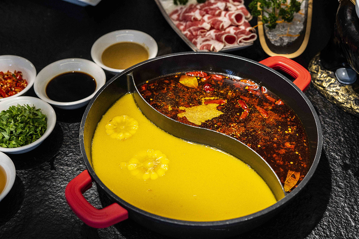 麻辣红油火锅汤底