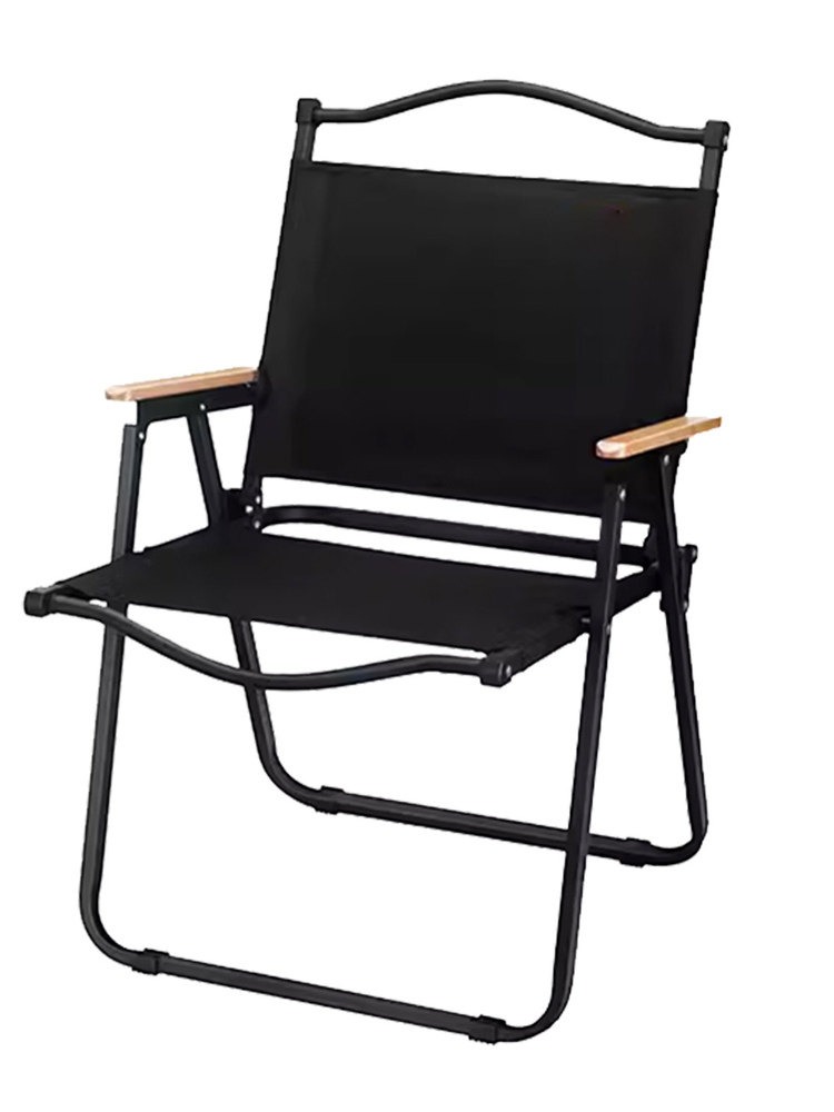 铁制折叠野营椅高背