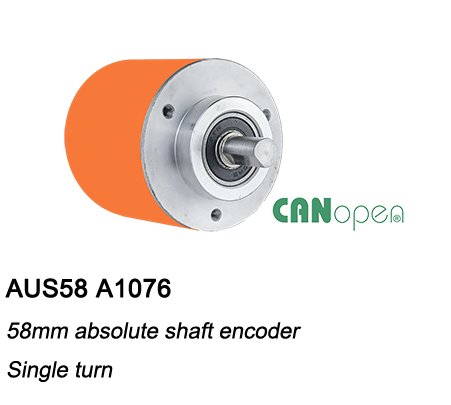 ø58 Absolute Singleturn Encoder AUS58-CANopen with clamping