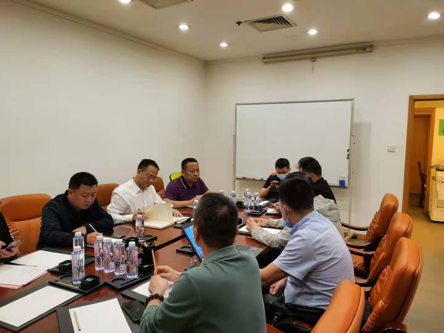 广元市剑阁县委张世忠书记来我集团调研