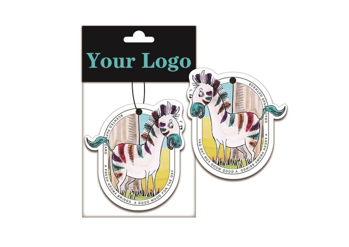 Absorbent Paper Hanging Air Freshener Card - 141A