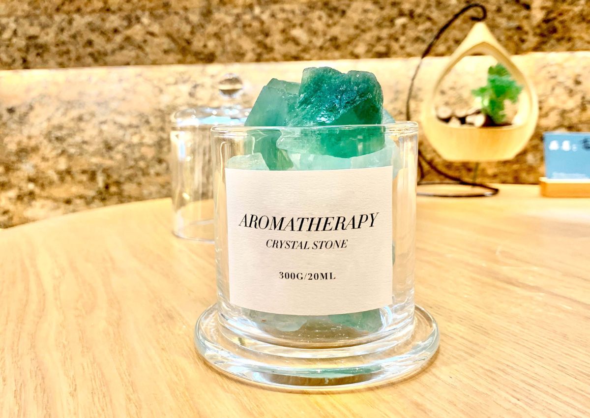 Crystal Stones Essential Oil Diffuser Set - 121A