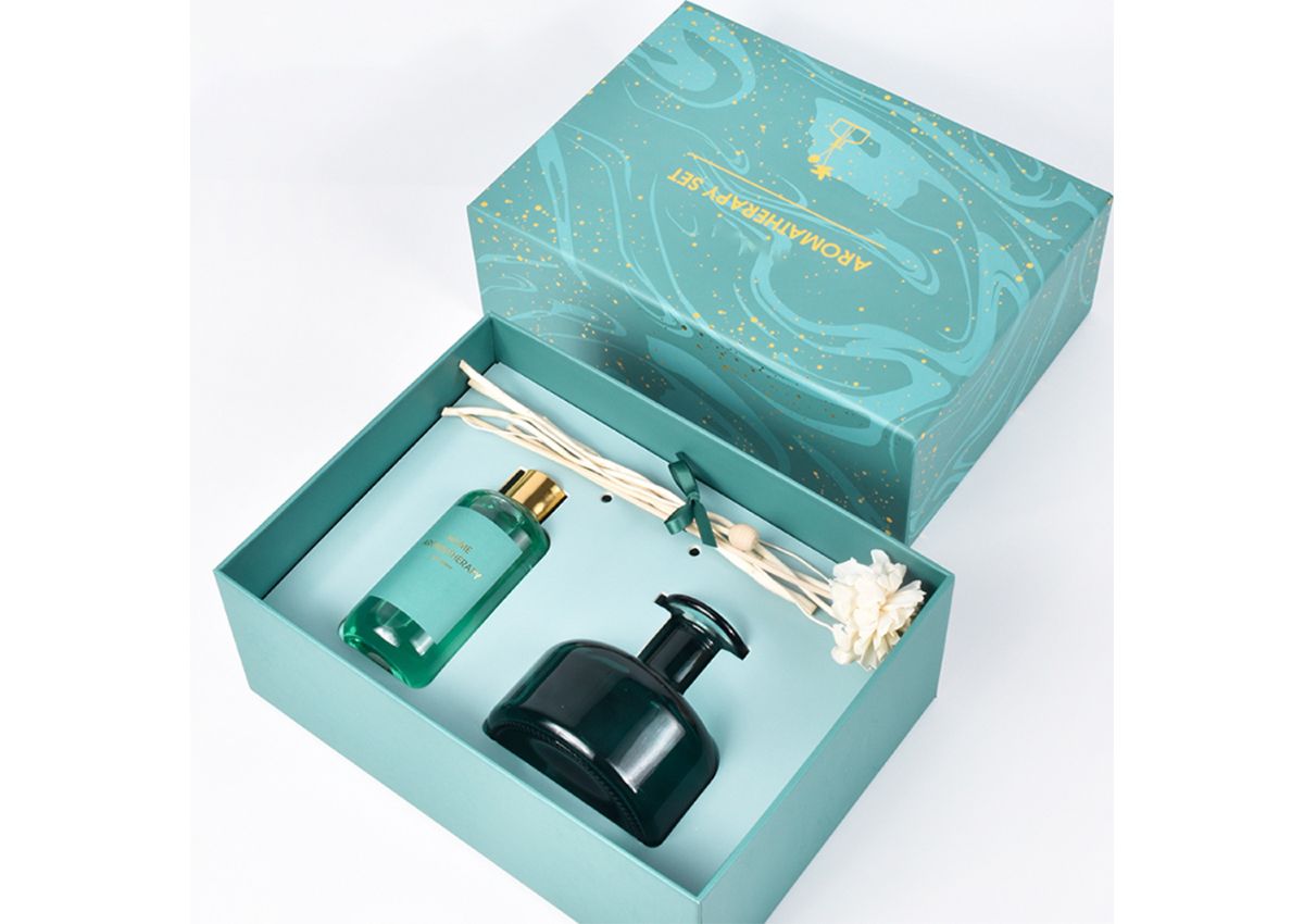 Solar Flower Rattan Reed Diffuser Gift Set - 96A