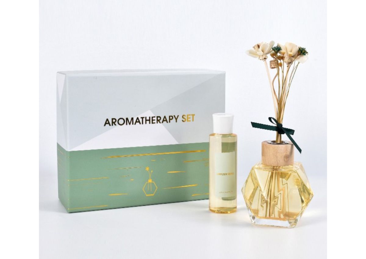 Solar Flower Reed Diffuser Gift Set - 89H