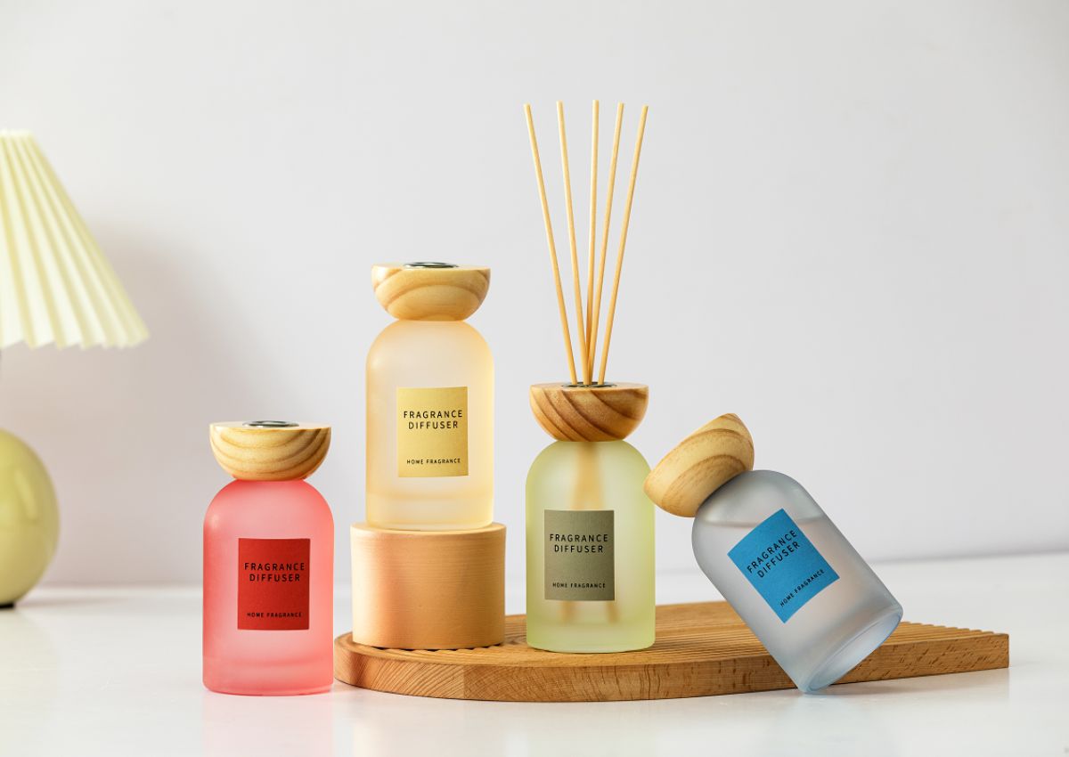 Hot-selling Colored Matt Bottle 200ml Reed Diffuser - 132G
