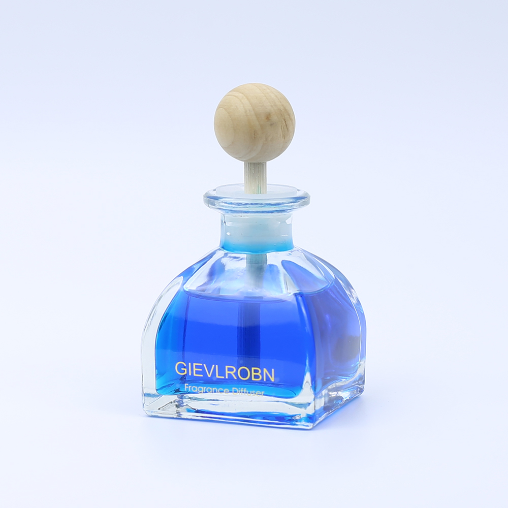 50ml Desktop Car Air Freshener Glass Bottle Reed Diffuser - 106D