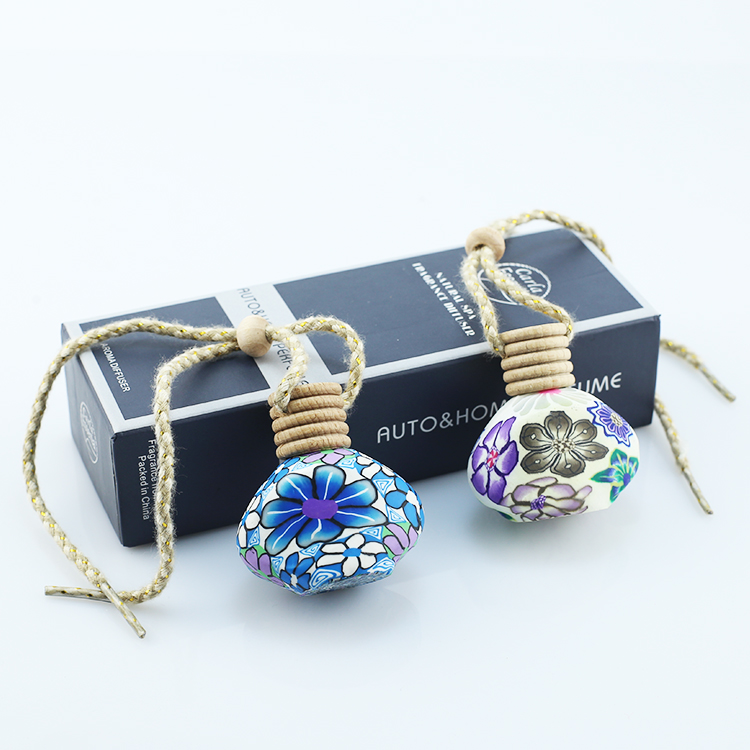 Classic 15ml Hanging Car Air Freshener Ceramic Bottle Car Perfume - YCCX15ML