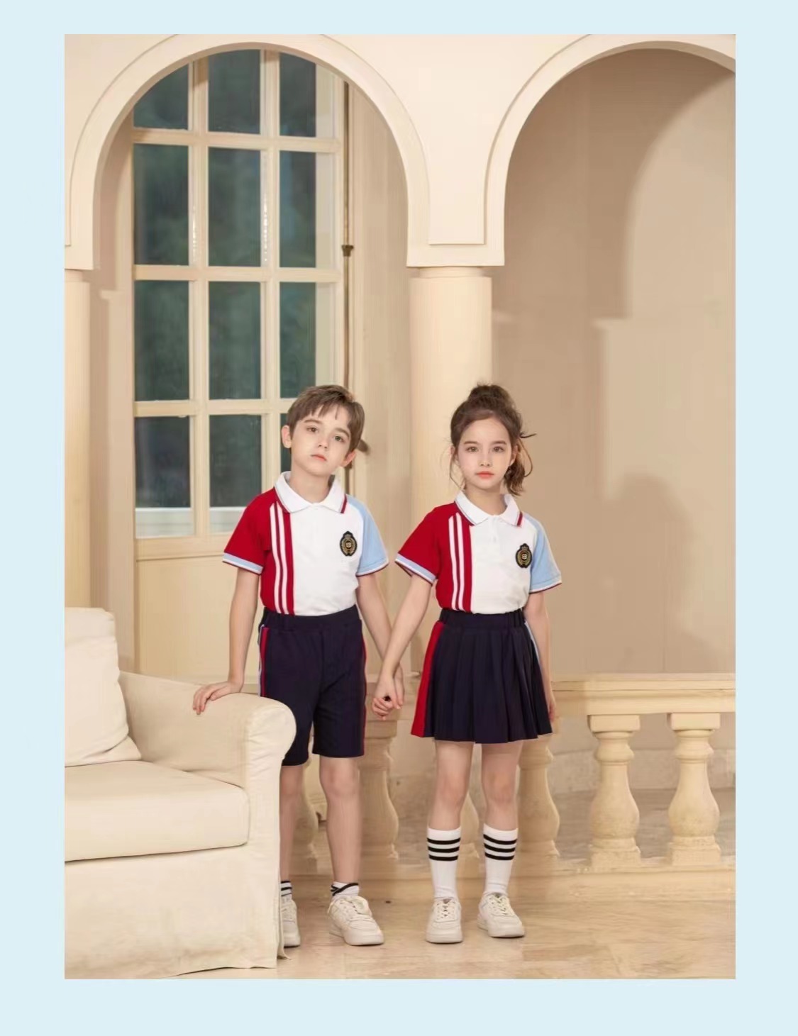 天津夏季校服定做