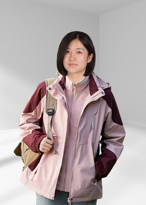 女士三合一冲锋衣