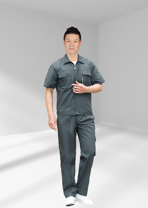 夏季CVC细斜纹工作服