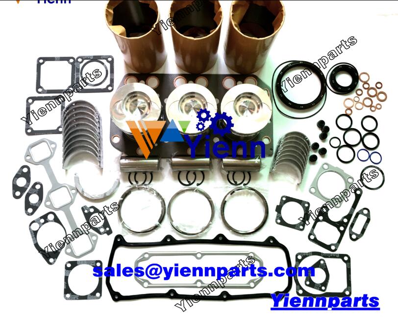 Yanamr 3TN100  3TN100-TRN 3TN100E-SB overhaul rebuild kit for MX3W Excavator F605D F475 F535 Tractor