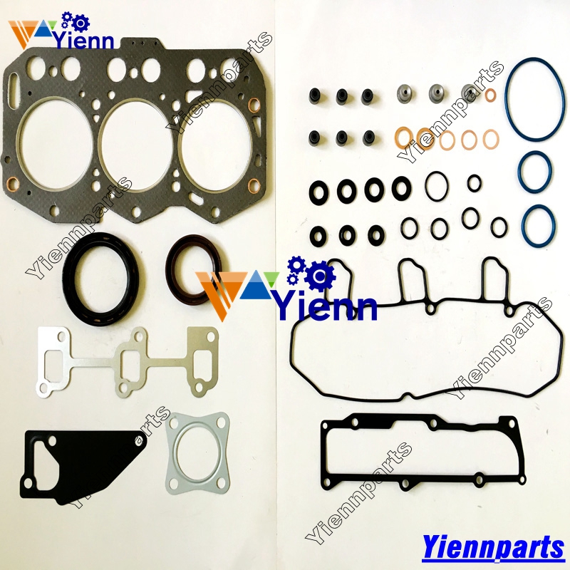 Yanmar 3TNV76 Full gasket kit 719717-92670 w/ Head gasket 119737-01330