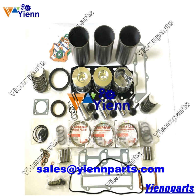 Yanmar 3TNV84 3TNV84-XRY Overhaul rebuild kit for KOMATSU PC30MR-2 Excavator EF230EX EF324Q Tractor