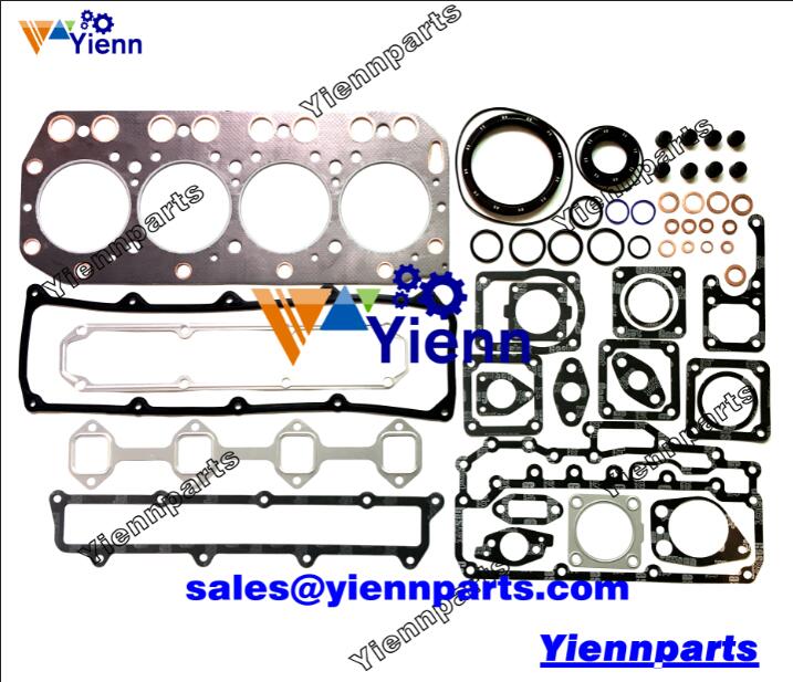 Yanmar 4TN100 4TN100T-HTC 4TN100L-GLD Full overhaul gasket kit for 20KVA Generator B7 Excavator