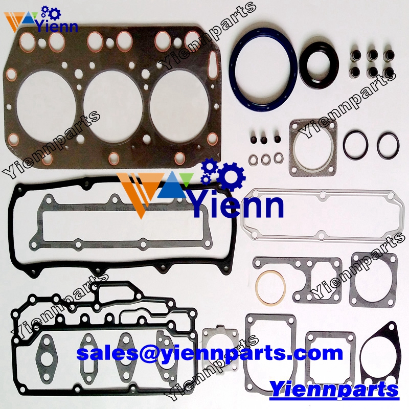 Yanamr 3TN100 3TN100-RA  Full Gasket Set 119040-01340 with Head Gasket 119000-01340 for F475 Tractor