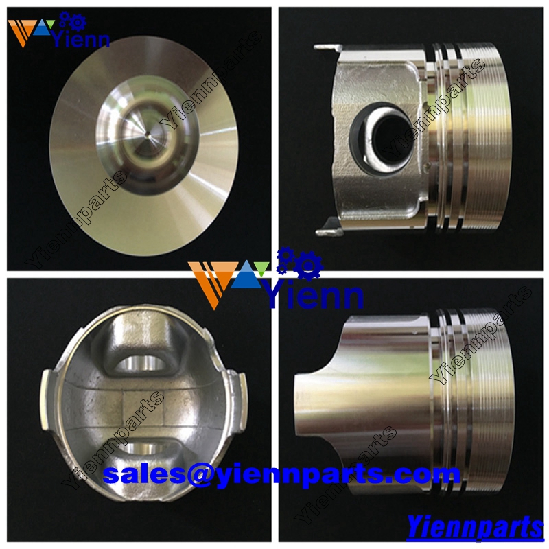 Yanmar 4TN82 4TN82L-RNK Piston kit for 970 Compact Utility Tractor 05 1986 Daewoo Excavator
